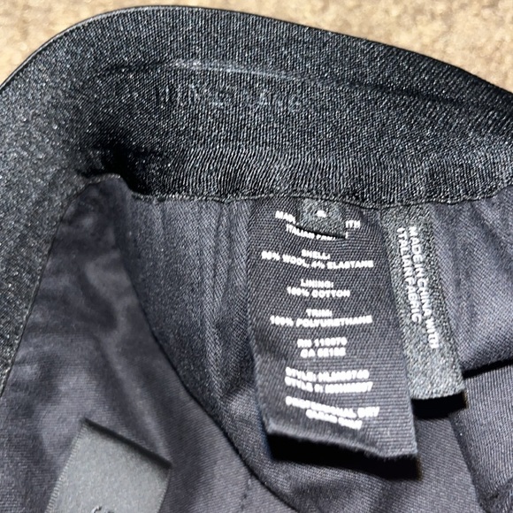 Helmut Lang Reflective-Trimmed Stretch Italian Wool Trouser Black Small - Picture 9 of 9